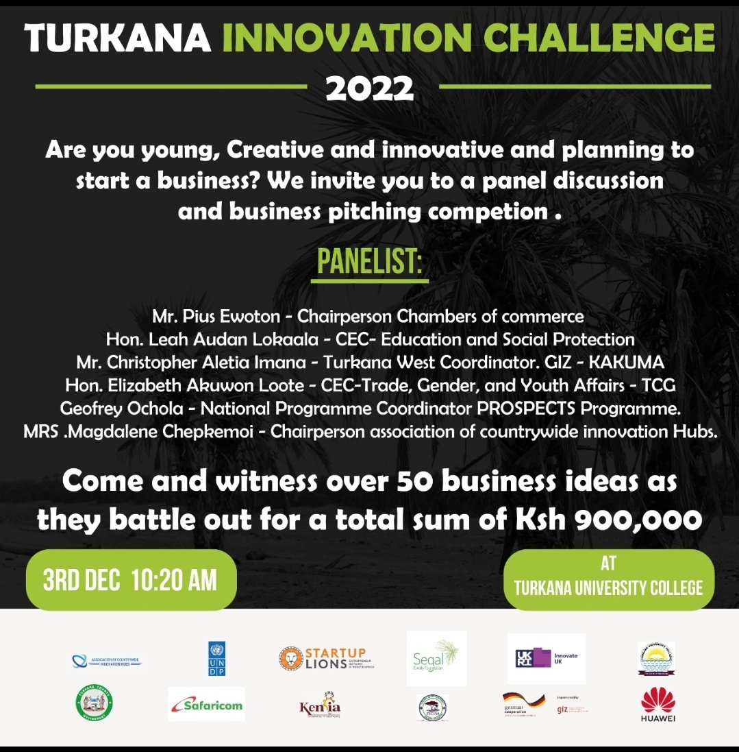 Bopanetwk's tweet photo. It's about to go Down in Turkana.
Our representatives will be representing #Borderlands by pitching our Innovative ideas focusing to address Climate Change by growing sense of ownership!  We win, the planet wins!
We can all fight for the planet! @innovateuk https://t.co/0pya1aDJfp