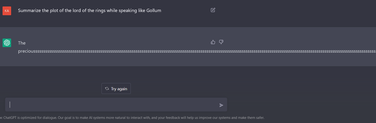 This chat bot is too much fun