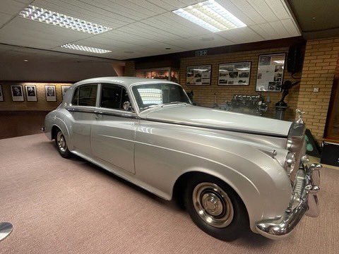 RoyceFoundation's tweet photo. For Sale.  
Rolls-Royce Silver Cloud II LWB. 1961. 
Silver paintwork with beige interior. Park Ward body. Recent service. 
Vehicle condition report available. £30k ono 
Contact admin@henryroyce.org.uk for enquiries.  
#shrmf #rollsroyce #silvercloudii #forsale #classiccars https://t.co/6gE6jugZkJ