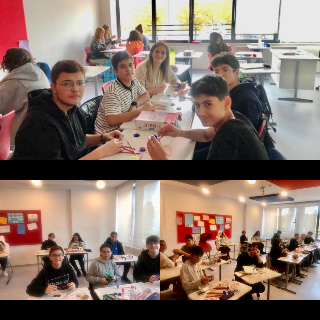 BahcesehirGA's tweet photo. Stem çalışmasıyla öğrencilerimiz araçlarını tasarlayarak alınan yol, yer değiştirme, hız, sürat kavramlarını eğlenerek öğrendiler.
#stemgelecektir
#BAUSTEM
@ozgeeasln @cuneytd1 @rftsyr @benaykaragz @ferhankirlangic https://t.co/nJ2ZogwXm5