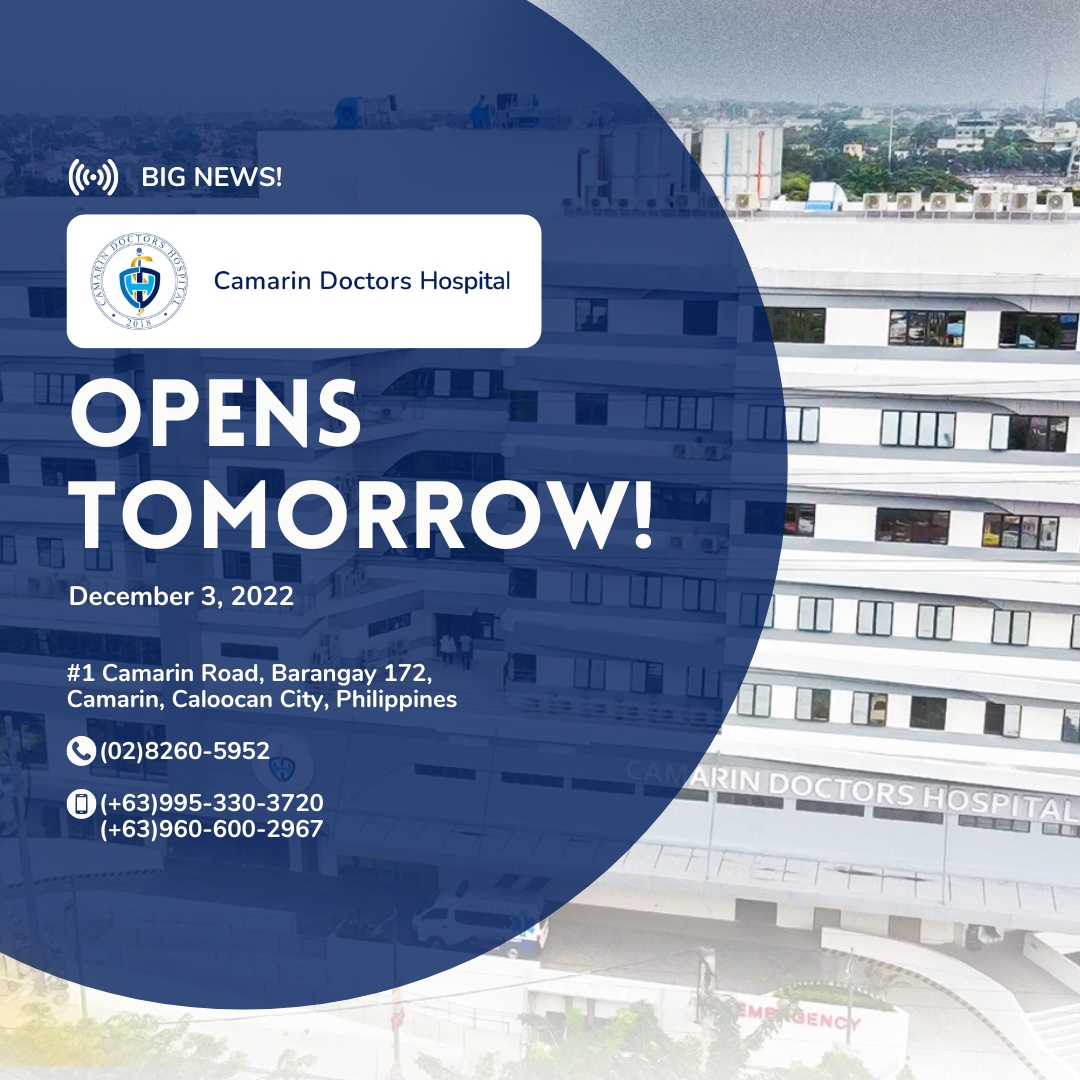 CamarinDoctors's tweet photo. We are finally ready to open our doors, but more importantly our hearts, to all of you! See you tomorrow. ππ
#CamarinDoctorsHospital
#TeamCDH
#CDHCares
#PusongCDH https://t.co/tQeHHxV2ve