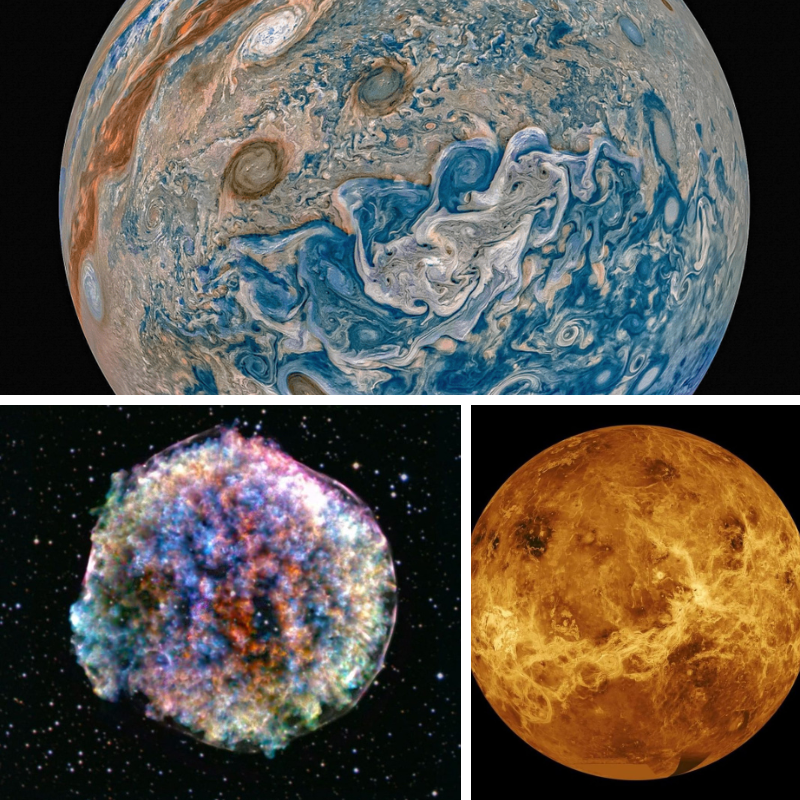 Traveler_door's tweet photo. NASA just dropped new planet pictures!