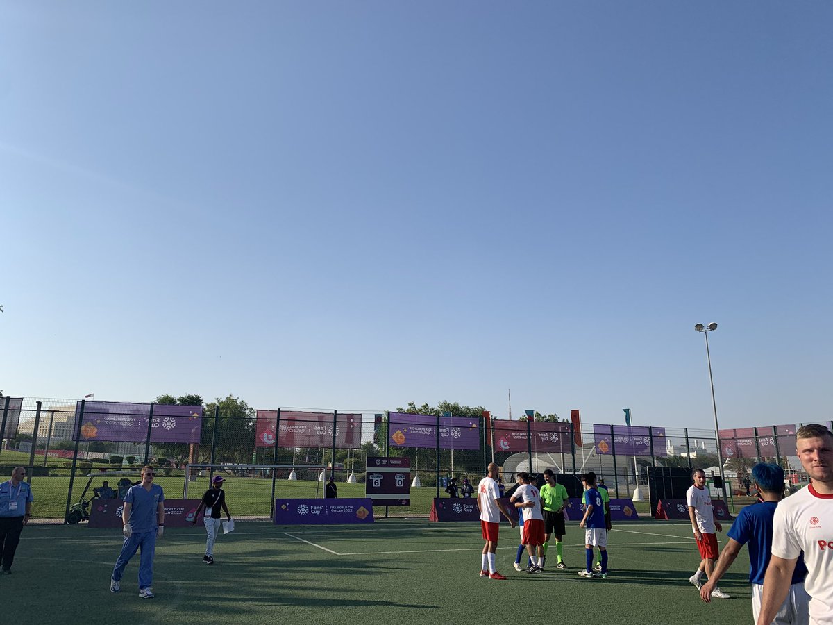 Fyantale's tweet photo. Fans’ Cup 決勝トーナメント 準決勝 vs🇵🇱
0-6 完敗、ベスト4で敗退。
#Qatar2022
#FansCup https://t.co/1ooAXKGDJg