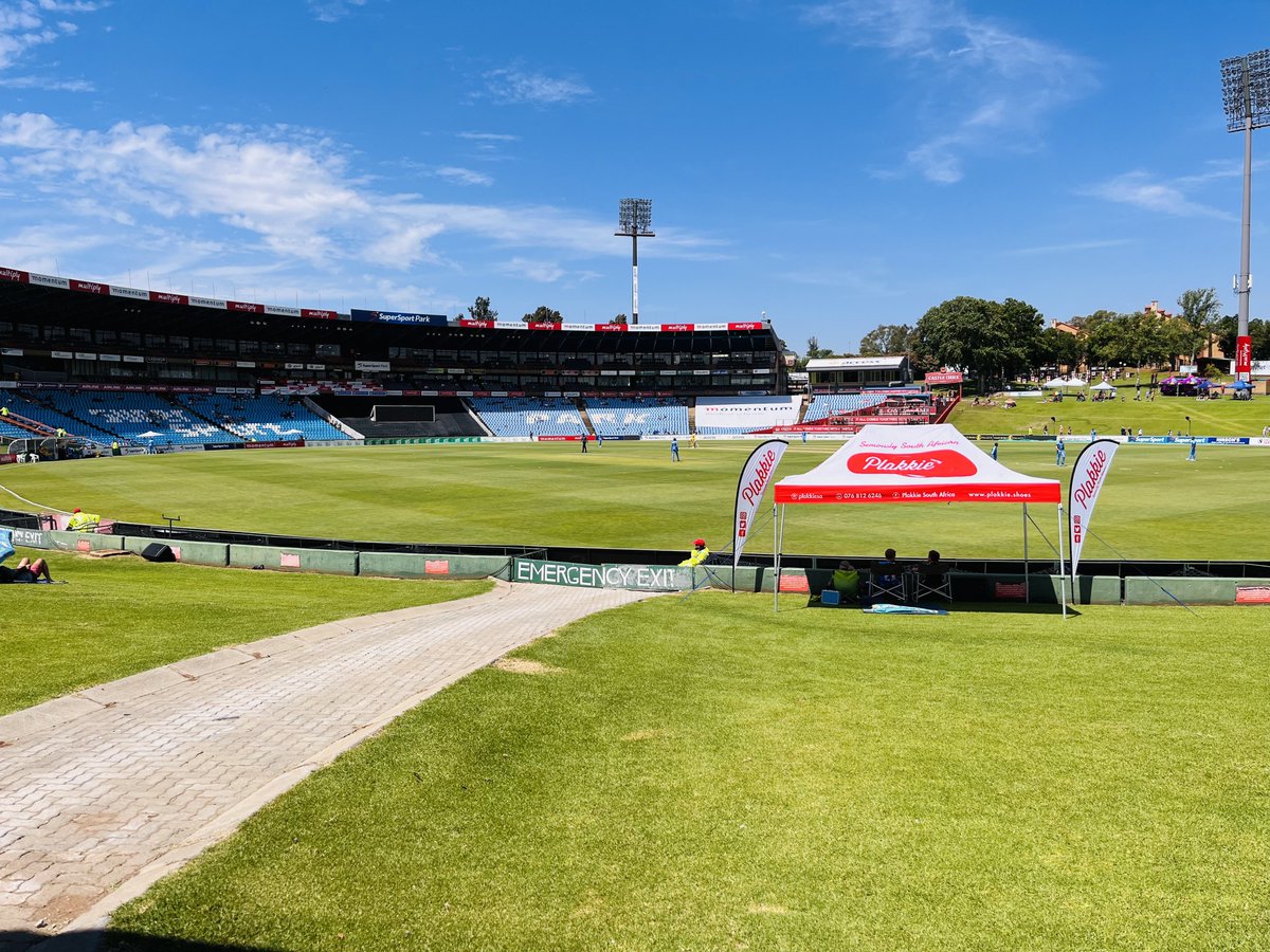 We at the Centurion <a href="/SuperSportPark/">SuperSport Park</a>!! We have some tickets to give away! Send us a message if you want to come join us!