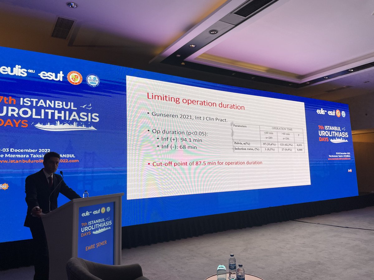 Feyzi Arda ATAR (@ardatar) on Twitter photo Limiting operation time(cut-off 90 min) in #FURS avoids infective complications <a href="/drkemalsarica/">Kemal Sarıca</a> <a href="/guven_selcuk/">Selçuk Güven</a> <a href="/tzevattefik/">Tzevat TEFIK</a> <a href="/migokce/">Mehmet Ilker Gökce</a> <a href="/ardatar/">Feyzi Arda ATAR</a> <a href="/drmaibis/">Muhammed Arif İbiş</a> <a href="/yasinyitgin/">Yasin Yitgin</a> <a href="/BoyukAbubekir/">Abubekir Böyük</a> <a href="/dr_uroloji/">Mehmet Ali Karagöz</a> <a href="/samedverep/">Samed Verep</a> <a href="/GiraySonmez/">Giray Sönmez</a> <a href="/ISlithiasisdays/">Istanbul Urolithiasis Days</a> <a href="/dremresener/">T. Emre Sener</a> Limiting operation time(cut-off 90 min) in #FURS avoids infective complications <a href="/drkemalsarica/">Kemal Sarıca</a> <a href="/guven_selcuk/">Selçuk Güven</a> <a href="/tzevattefik/">Tzevat TEFIK</a> <a href="/migokce/">Mehmet Ilker Gökce</a> <a href="/ardatar/">Feyzi Arda ATAR</a> <a href="/drmaibis/">Muhammed Arif İbiş</a> <a href="/yasinyitgin/">Yasin Yitgin</a> <a href="/BoyukAbubekir/">Abubekir Böyük</a> <a href="/dr_uroloji/">Mehmet Ali Karagöz</a> <a href="/samedverep/">Samed Verep</a> <a href="/GiraySonmez/">Giray Sönmez</a> <a href="/ISlithiasisdays/">Istanbul Urolithiasis Days</a> <a href="/dremresener/">T. Emre Sener</a>