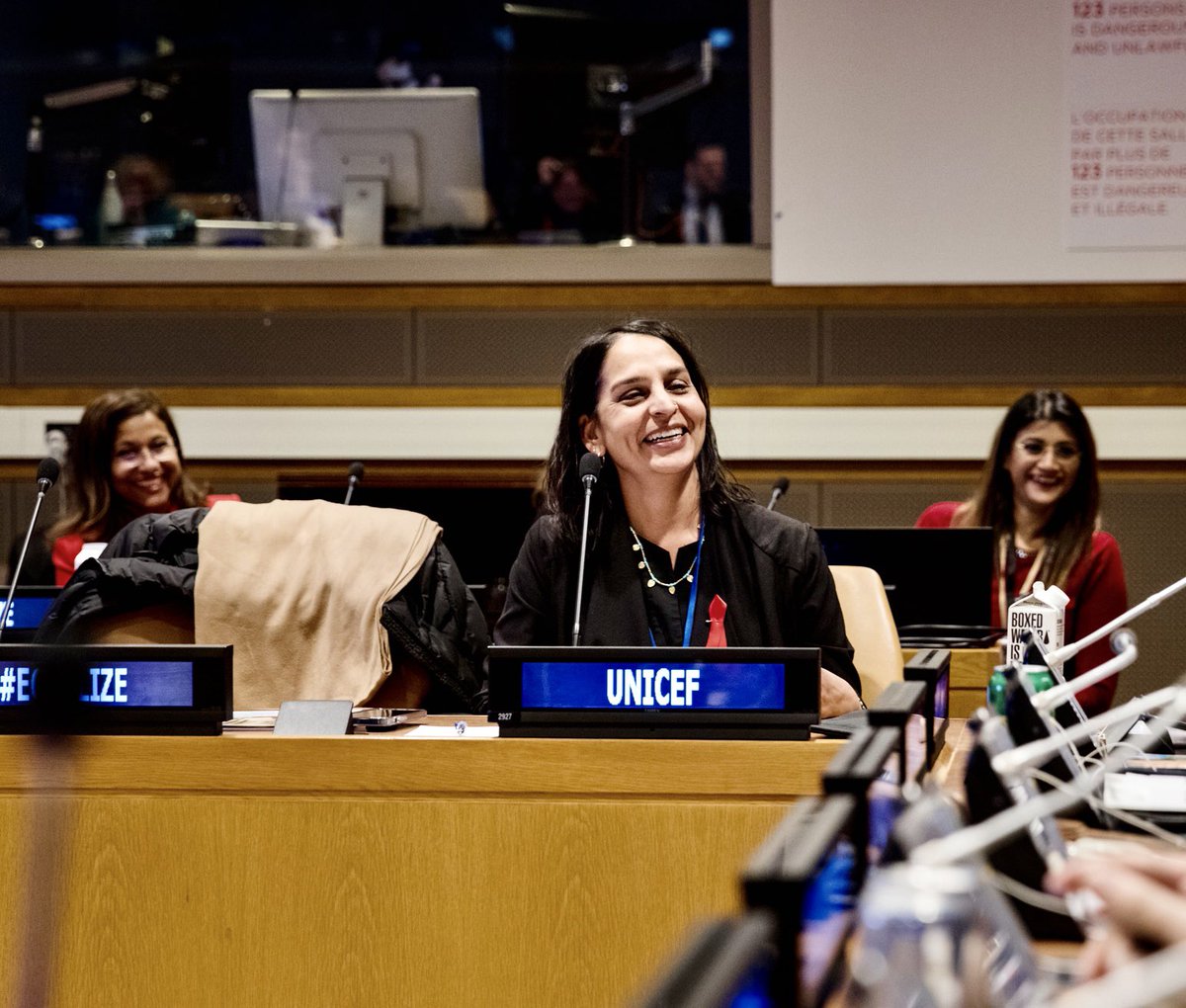 At @UN #WAD2022 side event: new HIV Chief Anurita Bains confirms “@UNICEF will continue championing the rights of #children and #adolescents and their families. #EndAIDS2030