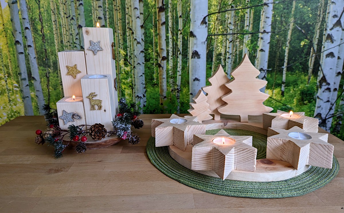 Spike05de's tweet photo. Adventskranz in zwei Varianten aus Restholz
#diy #restholz #scrollsaw
https://t.co/TvmbsjztTh https://t.co/P4WKVOjrG7