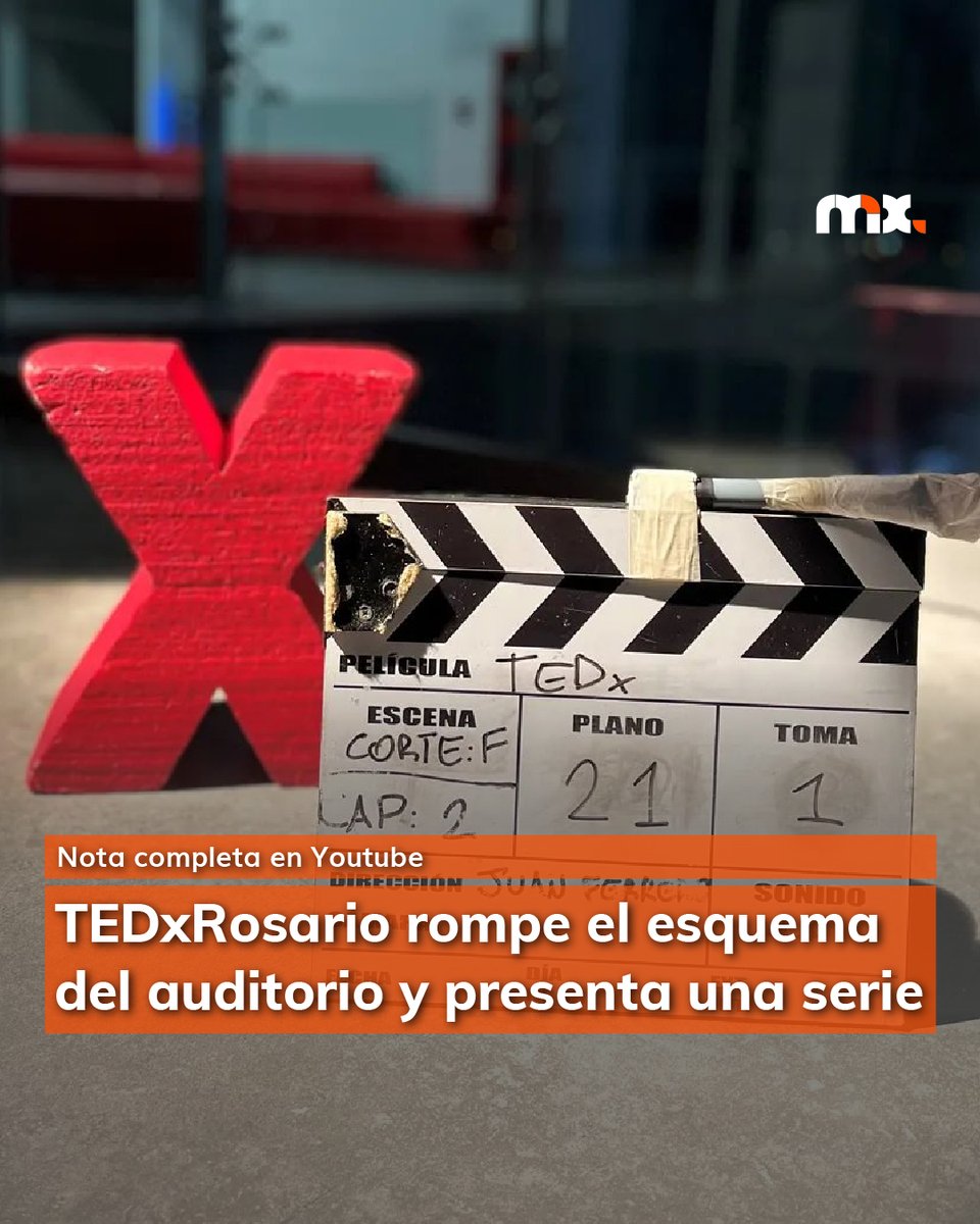 #Agenda | 🎞 El programa de conferencias locales sobre "ideas que valen la pena difundir" llega con un formato que nadie hubiese imaginado: una serie. 

👉 Se trata de "FiXion" y viene a reemplazar en esta ocasión, a las tradicionales exposiciones en auditorios.⁠