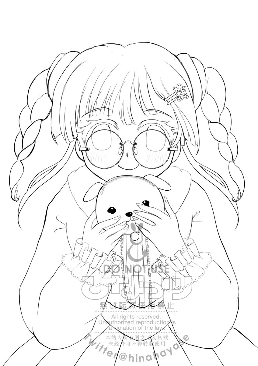 私、ラフ=ほぼ下描き
だからラフはもう少ししっかり
描き込まないと線画で迷走する…😅
教訓。
ラフは描き込め‼️ひなっツは‼️

ラフ⇆線画 