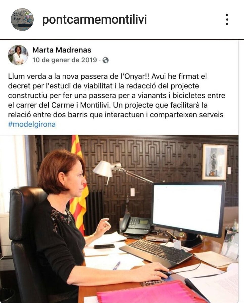 QuiqueCeratonia's tweet photo. Els veïns de @AAVV_Vista_Car i @eixamplegirona reclamen un pont il•luminat i net per aquest Nadal.
I els veïns de @AAVV_Vista_Car i @AVmontilivi fa anys que reclamen una passera.
Tot són promeses. https://t.co/7hlJURWM2q