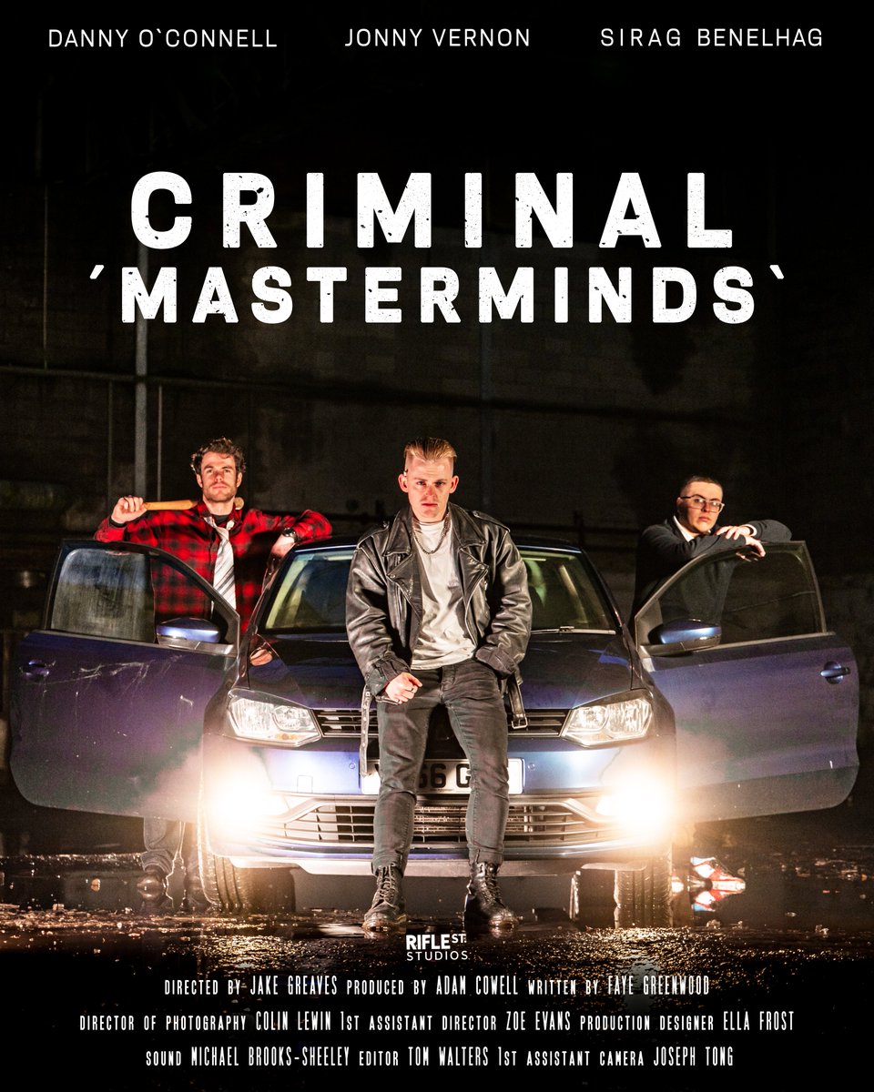 Danny_OConnell_'s tweet photo. Criminal 'Mastermind'

A new short film I'm delighted to have been part of. Coming out soon... https://t.co/T9IECyGOYK