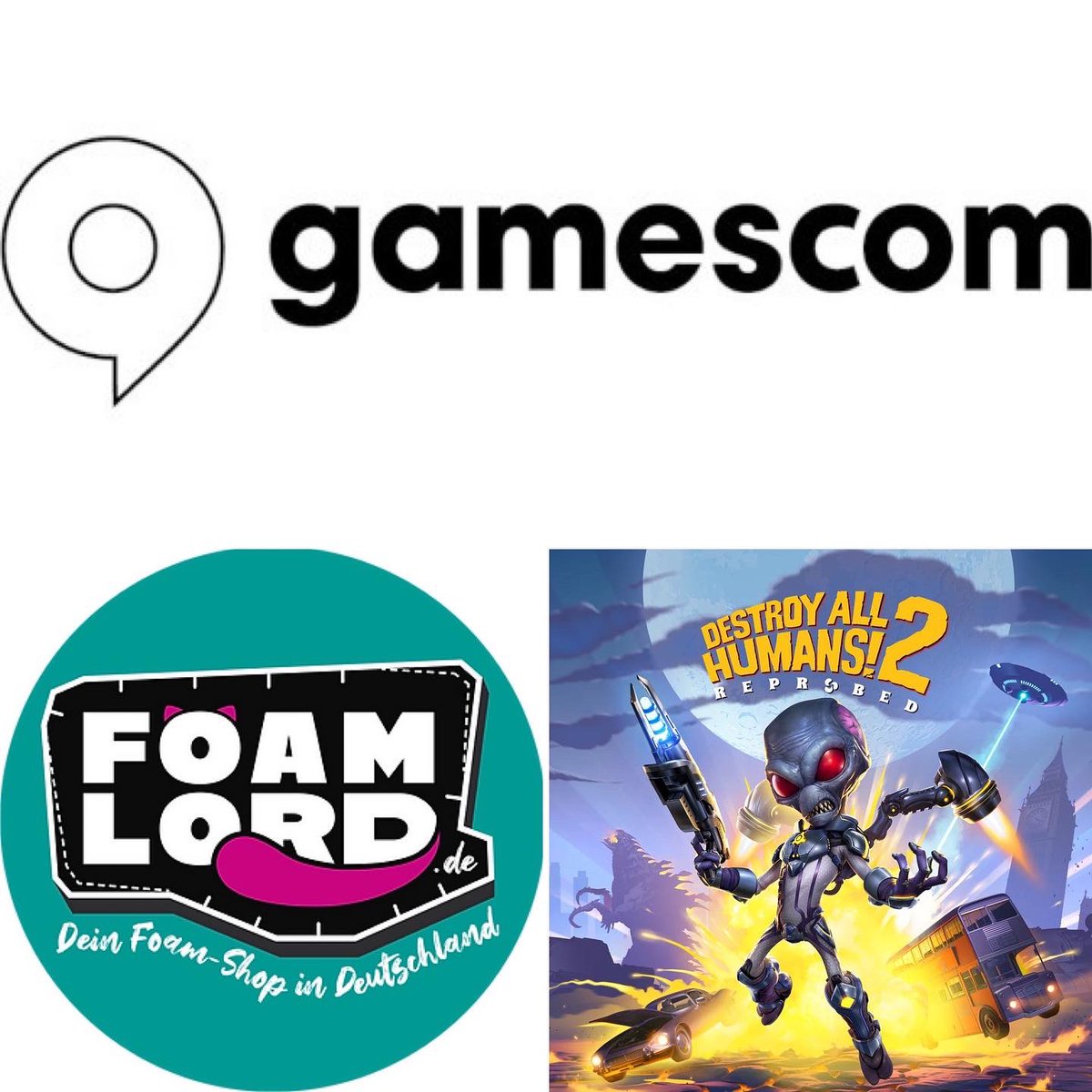 GZM__CM's tweet photo. Neue Runde, neue Geschenke!

Dieses Mal verlosen wir ein Wildcardticket für die gamescom 2023! Zusätzlich gibt es wieder einen Kalender von Foamlord und das Spiel Destroy All Humans! 2 (PC-Version)!

Sponsored by gamescom, @THQNordic, Foamlord, @PLAION_DACH https://t.co/bFsf1Qjvan