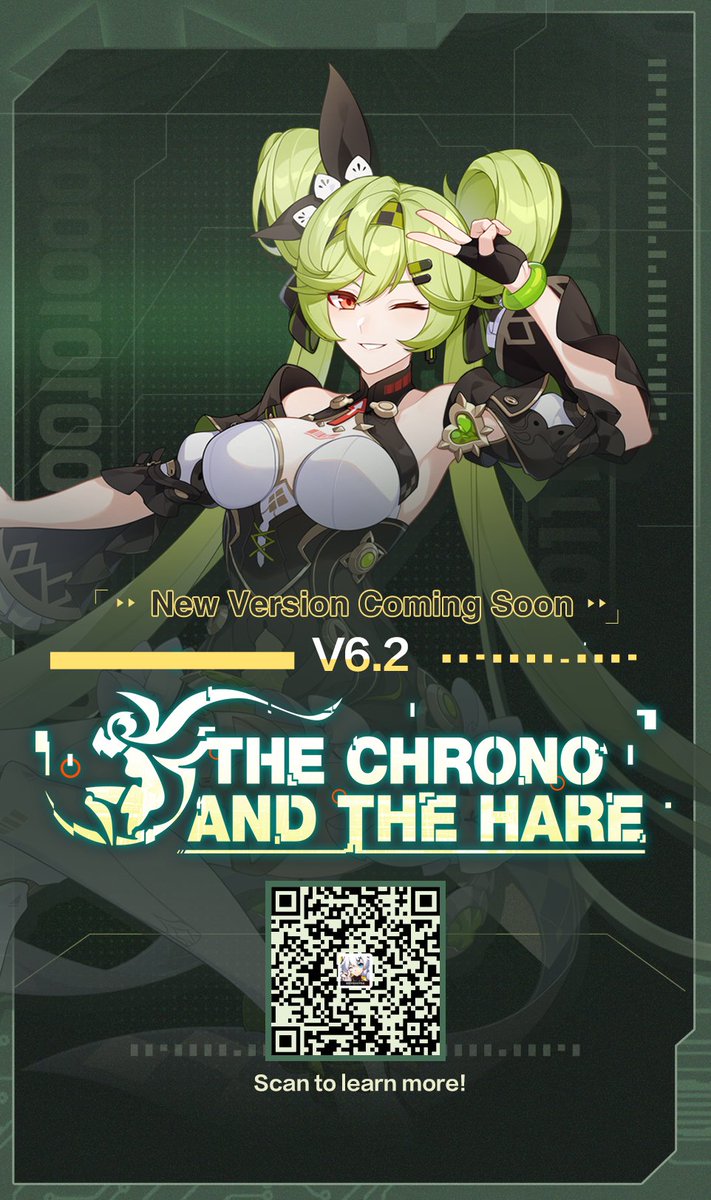 LoisSergio's tweet photo. v6.2 coming soon! New battlesuit Chrono Navi debuts! https://t.co/Brwv2QPSYv
