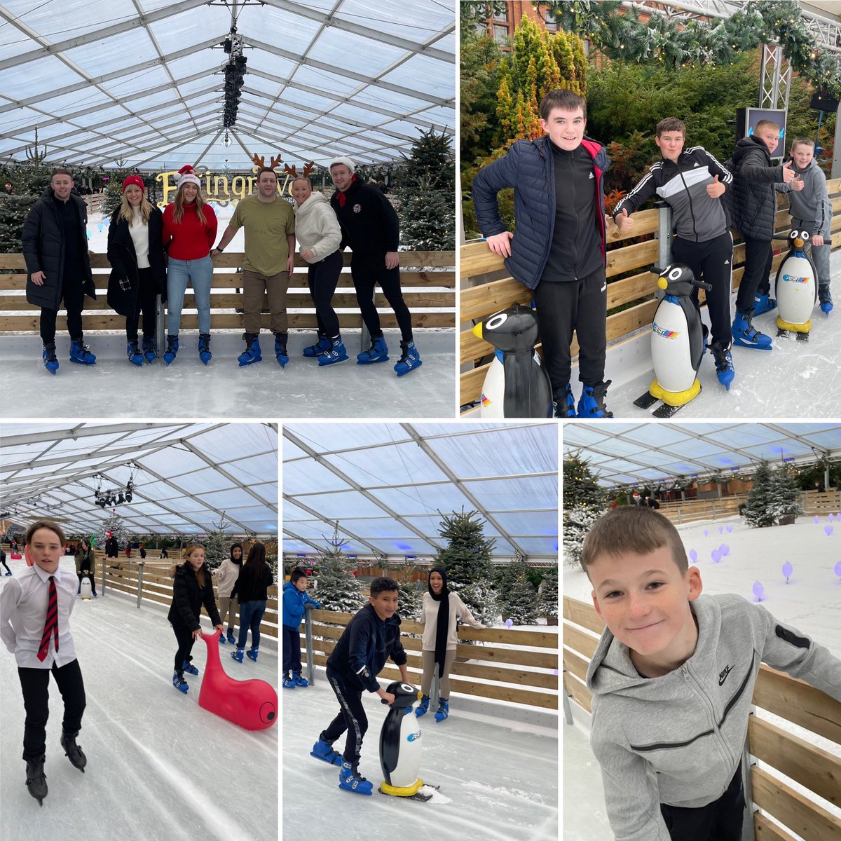 🔴🎄❄️Ferguson Festive Fun❄️🎄🔴 Perfect start to December, S1-3 pupils Ice Skating ⛸️ at Elfingrove yesterday @GovanHighSchool Thank you @itisoncom & @RFC_Charity for this fantastic experience!!!🫶🏼🤩