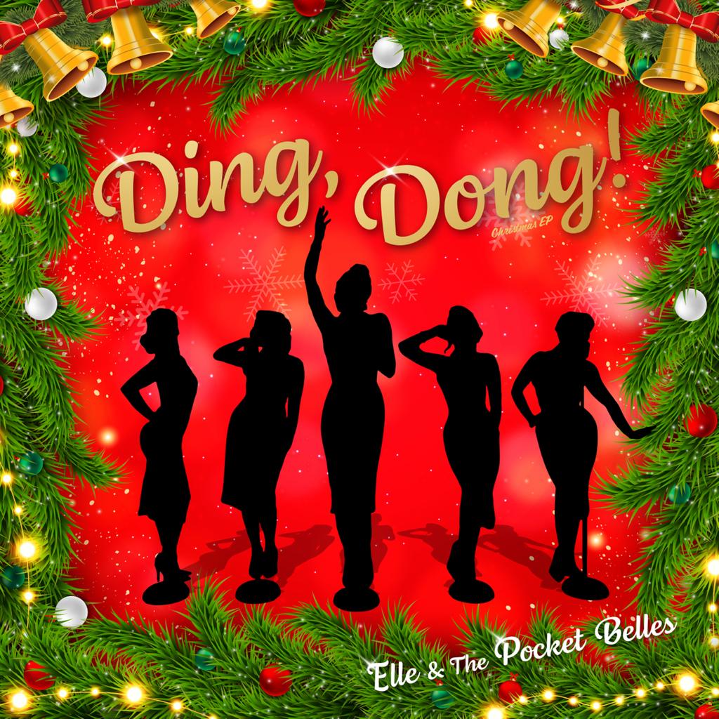 It's out now!! New Christmas EP from Elle and the <a href="/pocketbelles/">Elle&ThePocketBelles</a>, 'Ding,Dong!' Have a little listen, stream or download here: linktr.ee/elleandthepock… #ChristmasMusic #vintage