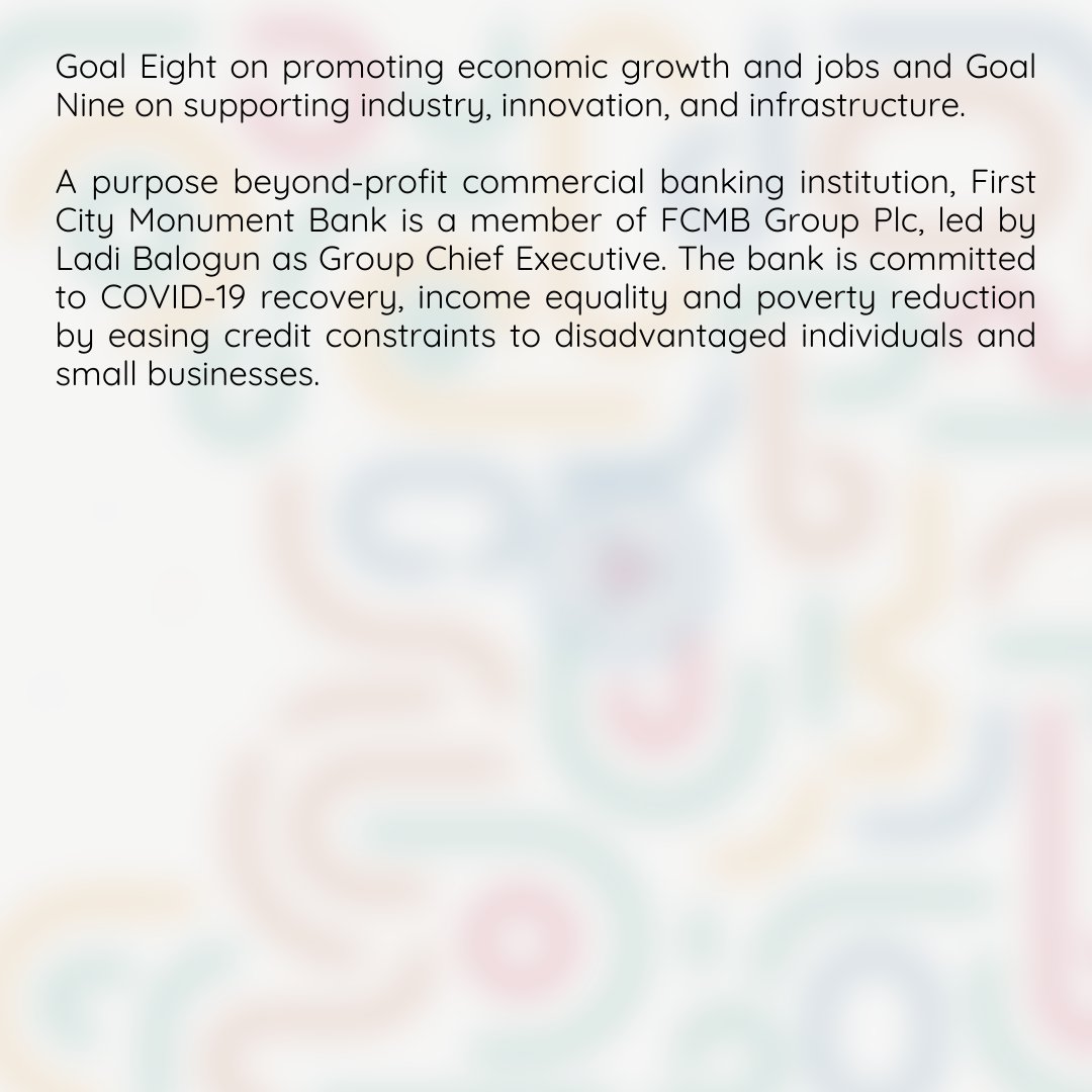 jamborowfintech's tweet image. We are pleased to announce  Jamborow's partnership with Nigeria's leading financial services provider, First City Monument Bank (FCMB) @MyFCMB 

Read more on the slides.

cc @Techpointdotng @fintechafrica1 @TechCabal 

#Jamborow #JamborowLTD #FCMB #FinancialInclusion #Banking