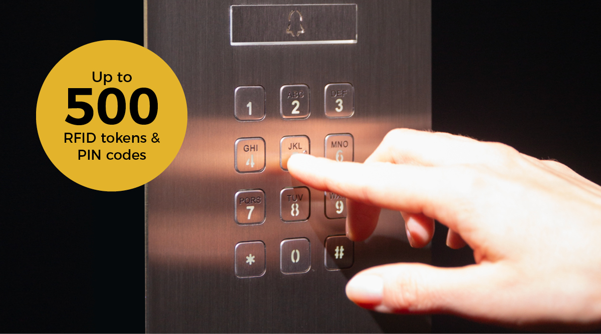 doorbird's tweet image. Your smart access control solution made in Germany: assign up to 500 PIN codes and RFID tokens to your #DoorBird D21x IP Video Door Station and provide secure access to your office building, single-family home or apartment building.

#acesscontrol #ip #keypad #RFI
