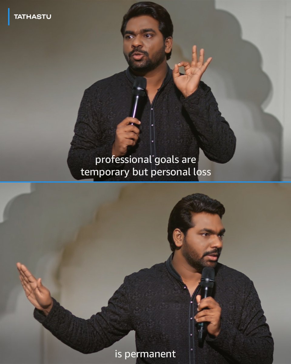 PrimeVideoIN's tweet photo. Zakir Khan hitting right where it hurts 🙂 https://t.co/rpjuNVRLOS