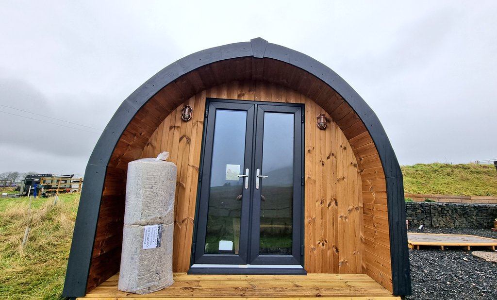 JASloan_Farm's tweet photo. @thermafleeceUK ready for installation in our next pod. @ScotAgritourism #cosywool #sustainabletourism https://t.co/ZHS9tdR5Dd