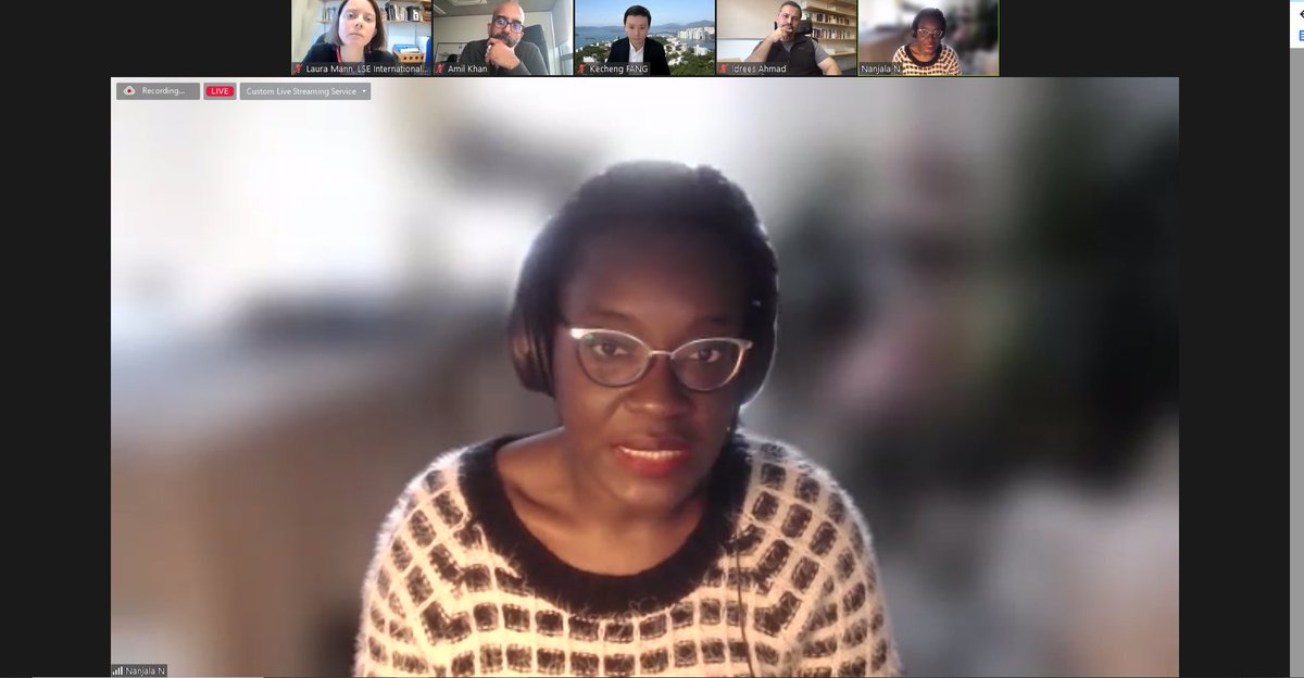 LSE_ID's tweet photo. We are now live with Nanjala Nyabola @Nanjala1 Idrees Ahmad @im_PULSE Amil Khan @Londonstani &amp; Kecheng Fang @fangkc for a #CuttingEdgeIssues panel on 'Platforms for Deliberation or Disinformation? Social media and development'.

We'll share a recording on our YouTube next week. https://t.co/omIo82s1ys