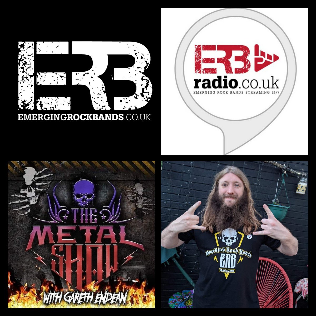 Gareth Endean brings the Friday night noise to #ERBRadio at 8PM with #TheMetalShow - get your ears ready for <a href="/resolveoff/">Resolve</a> | <a href="/h8teball/">H8TEBALL Official!</a> | <a href="/candlemass/">Candlemass</a> | <a href="/bordersbanduk/">BORDERS</a> | <a href="/WebbOfficialUK/">WEBB 🇬🇧</a> | <a href="/wearegozerband/">GOZER</a> | <a href="/silverkord/">Silverkord</a>
Listen live at erbradio.co.uk at 8pm / 10am tomorrow,