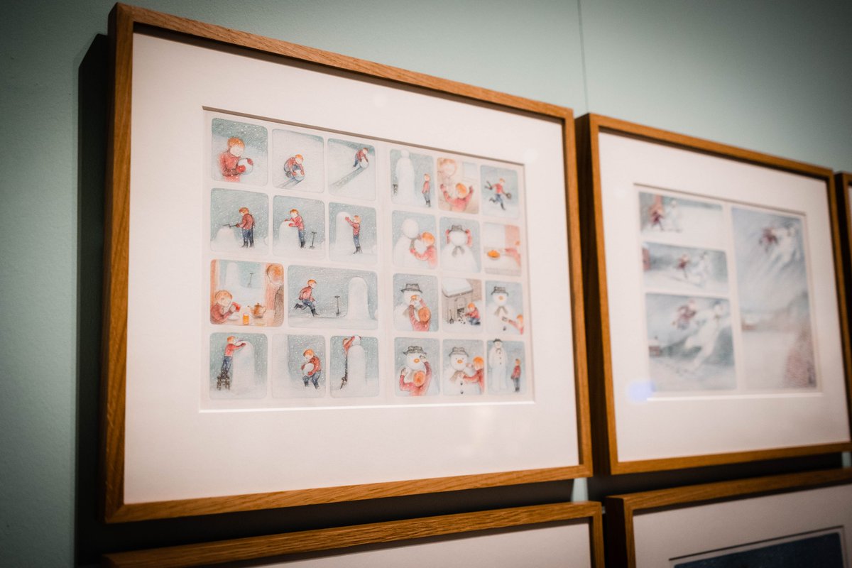 ThisisDurham's tweet image. Delve into the world of author-illustrator #RaymondBriggs at @TheBowesMuseum this winter ✏️🎨 Get a close up view of never-before-seen artwork from classic works such as The Snowman, Father Christmas and Fungus the Bogeyman 👉 bit.ly/TiDRBBM #memorablemoments #lovedurham