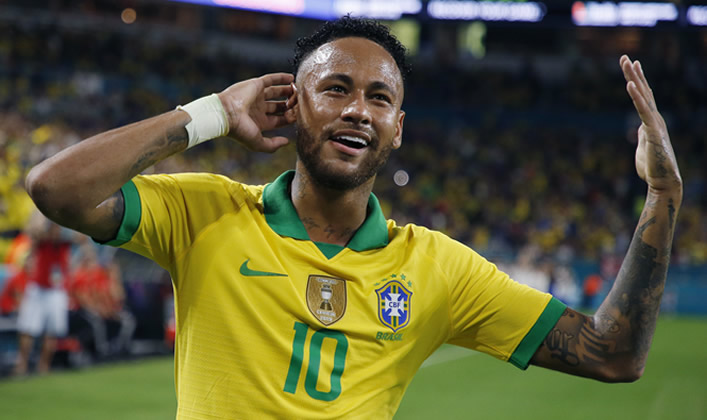 Players with most goals for Brazil under Tite 🇧🇷 2⃣9⃣⚽️ - Neymar 1⃣9⃣⚽️ - Gabriel Jesus 1⃣9⃣⚽️ - Richarlison 1⃣7⃣⚽️- Philippe Coutinho 1⃣3⃣⚽️ - Roberto Firmino