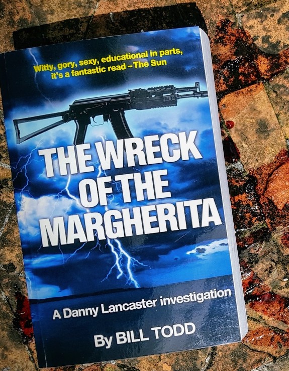 williamjtodd's tweet photo. #free #ebook 'Witty, gory, sexy' THE WRECK OF THE MARGHERITA: A lethal cargo ensnares gangsters and corrupt politicians https://t.co/obVNguiIxh #CrimeFiction #crime #THRILLER #mystery #book #fiction #FridayReads #FreebieFriday #Fridayfreebies #MustRead #Brighton #Amazon #Kindle https://t.co/uBis0AL2aC