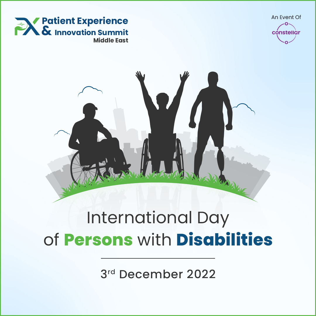 On 3rd December, we celebrate the International Day of Persons with Disabilities with an aim to break barriers for Persons with Disabilities everywhere and offer them the opportunities they deserve.

#pxinnovation #healthcare #internationaldayofpersonswithdisabilities