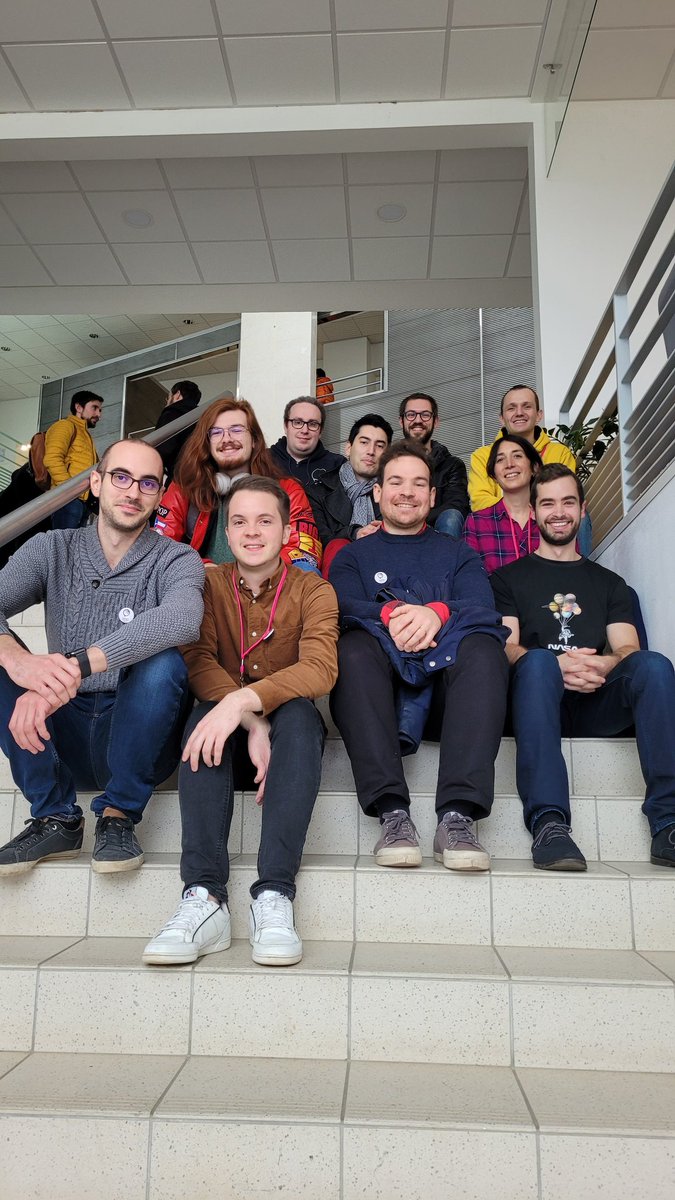 atolcd's tweet photo. Atol CD en force au #DevFestDijon 💪 prêts pour participer aux conférences de l'après-midi ! https://t.co/JeReaay1aC