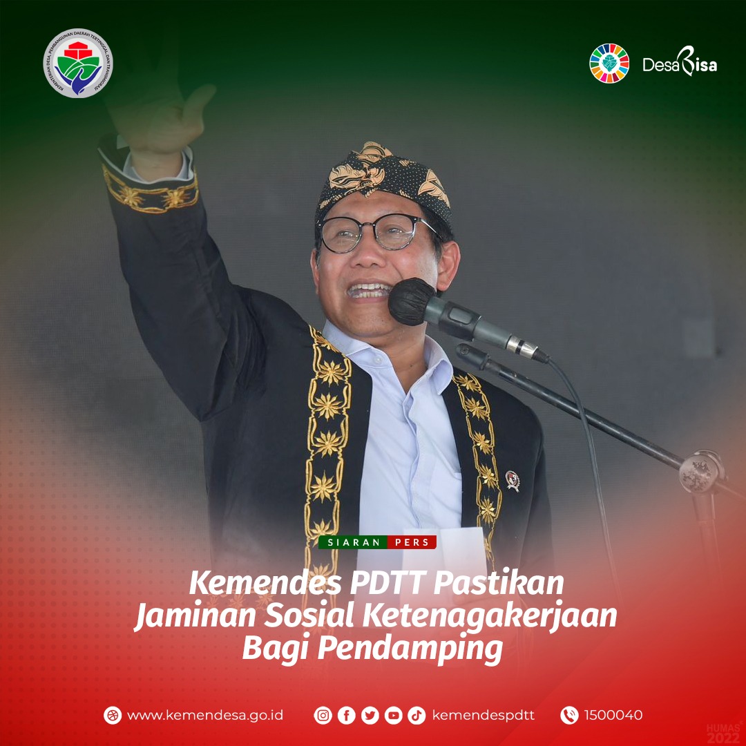 kemendespdt's tweet photo. Kemendes PDTT Pastikan Jaminan Sosial Ketenagakerjaan Bagi Pendamping Desa Kemendes PDTT terus memastikan jaminan sosial ketenagakerjaan bagi para Tenaga Pendamping Profesional (TPP).

#KemendesPDTT
#SDGsDesa
#PercayaDesa #DesaBisa 
#MulaiDariDesa https://t.co/Iysh7GxGHP