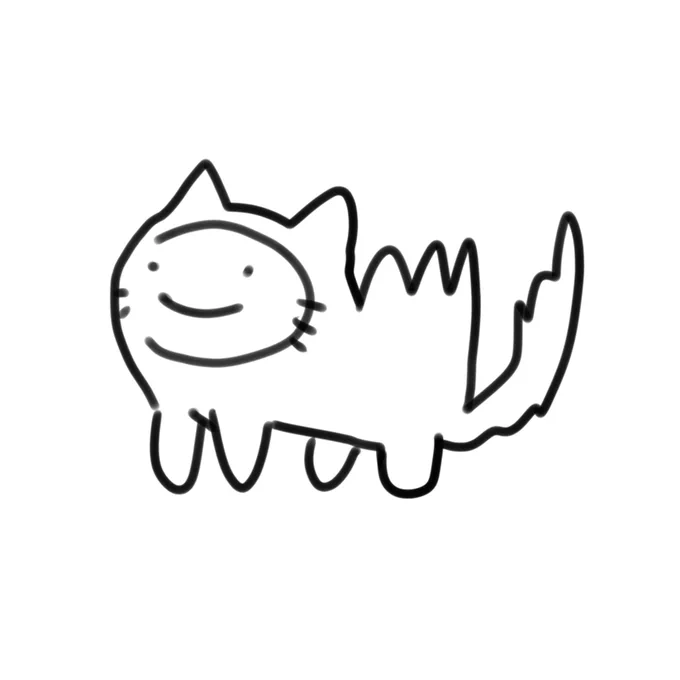 フリー線画です 