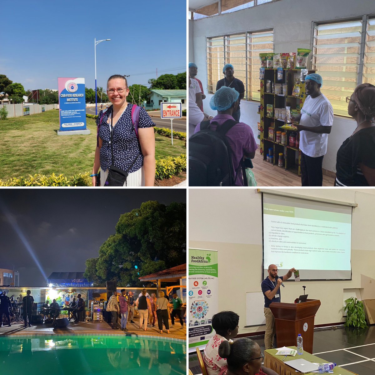 Healthy Food Africa consortium meeting was held this week in Accra,Ghana. So very good to see people face-to-face, test local food products and visit food production sites. Improving of the food systems continues <a href="/HealthyFoodAfr/">HealthyFoodAfrica</a> <a href="/AgriForHelsinki/">Faculty of Agriculture and Forestry</a> <a href="/LifeSciHelsinki/">Life Sciences University of Helsinki</a>
