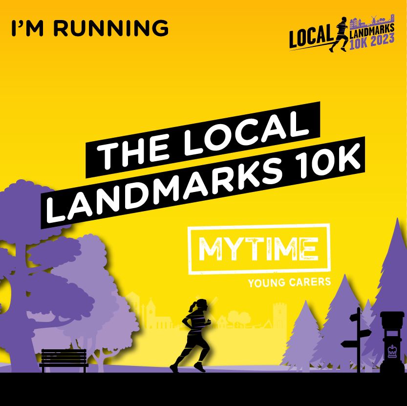 Planning to do more running in 2023?

The LL 10K is taking place on 19th Feb. This virtual 10k is celebrating runners’ local landmarks.

Fundraise for MYTIME to help us provide support and opportunities for #youngcarers in Dorset.

Email: Charlie@mytimeyoungcarers.org for more..