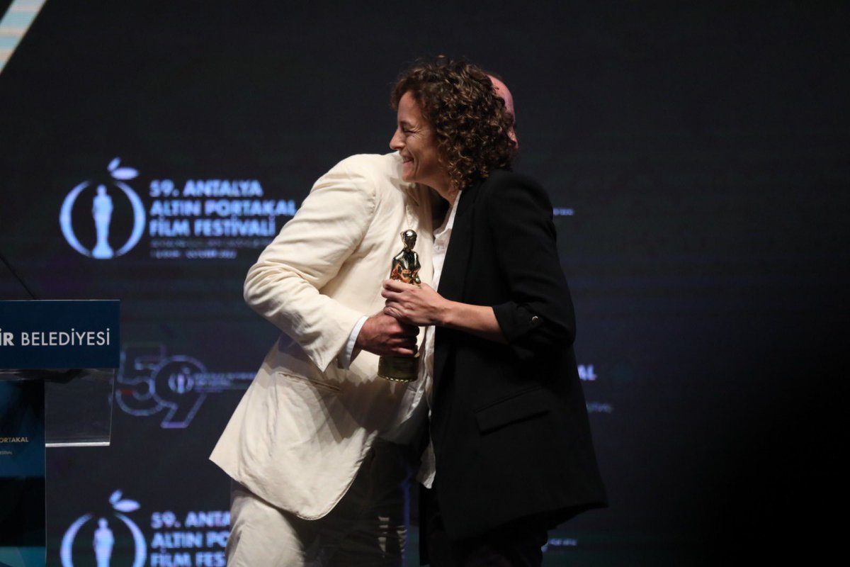antalyaffint's tweet photo. At the 59th Antalya Golden Orange International Feature Film Competition, the Special Jury Award was awarded to the film 'Valeria is Getting Married' by Michal Vinik.
59thGoldenOrange #AntalyaFF2022 #FilmFestival 
#Antalya #ValeriaIsGettingMarried https://t.co/QpUyGHx7pq
