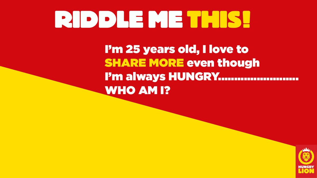 Hungry Lion - SA tweet media
