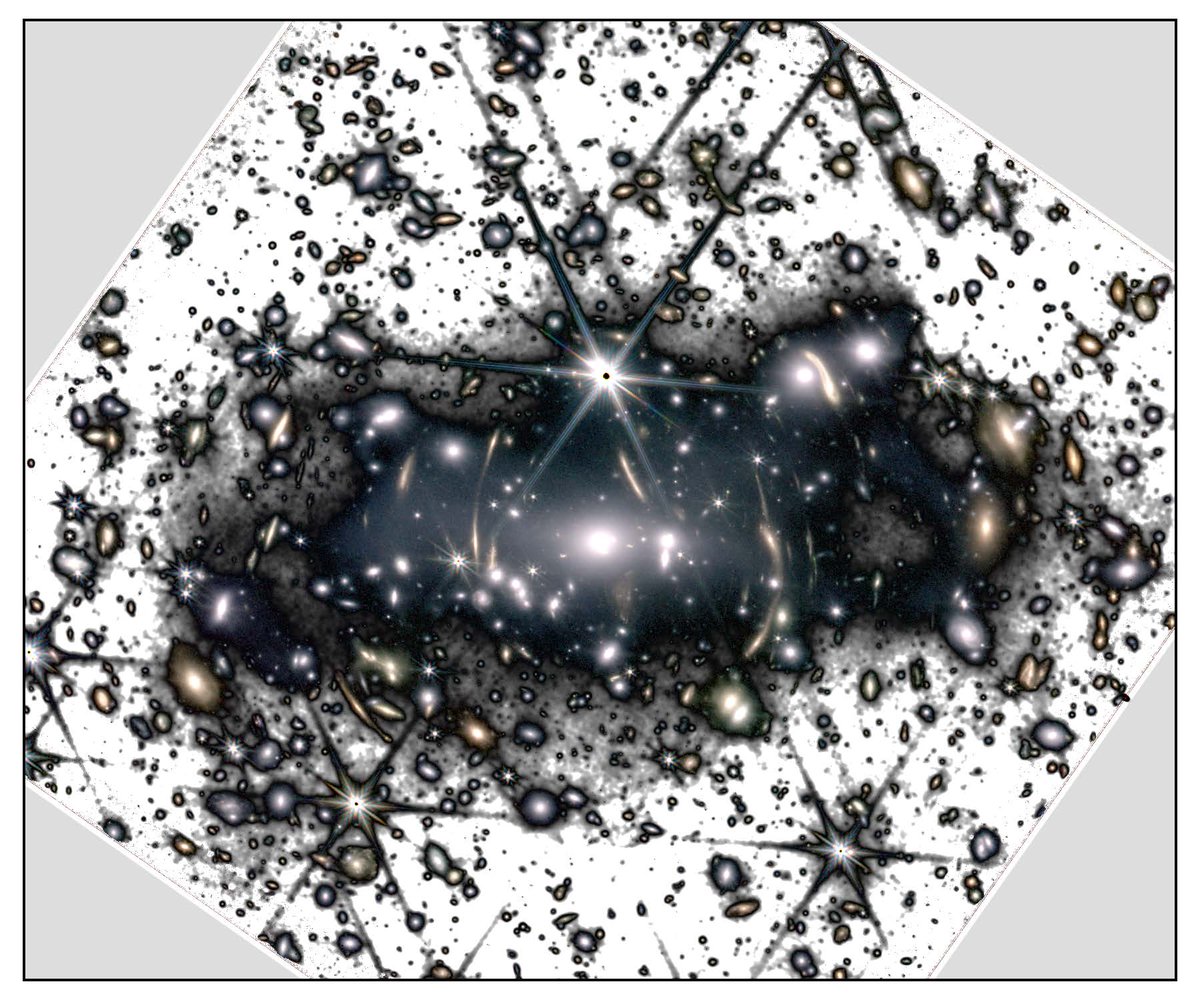 IAC_Astrofisica's tweet photo. Un estudio del #IACastrofísica obtiene, utilizando datos del telescopio James #Webb, el análisis más completo hasta la fecha de la luz intracumular, una luz difusa que proviene de estrellas en cúmulos de galaxias que no están unidas gravitacionalmente.

ℹ️ https://t.co/irBaleaX4G https://t.co/TuLY6R4eVC