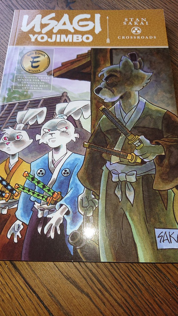 OKComics's tweet photo. Another masterclass in cartooning from #stansakai. Usagi Yojimbo is the greatest comic book. Perfect for all ages, but never childish.
#okbooksof2022 #comics #graphicnovels
https://t.co/ua7TKtmZjb https://t.co/icznfFuJFC