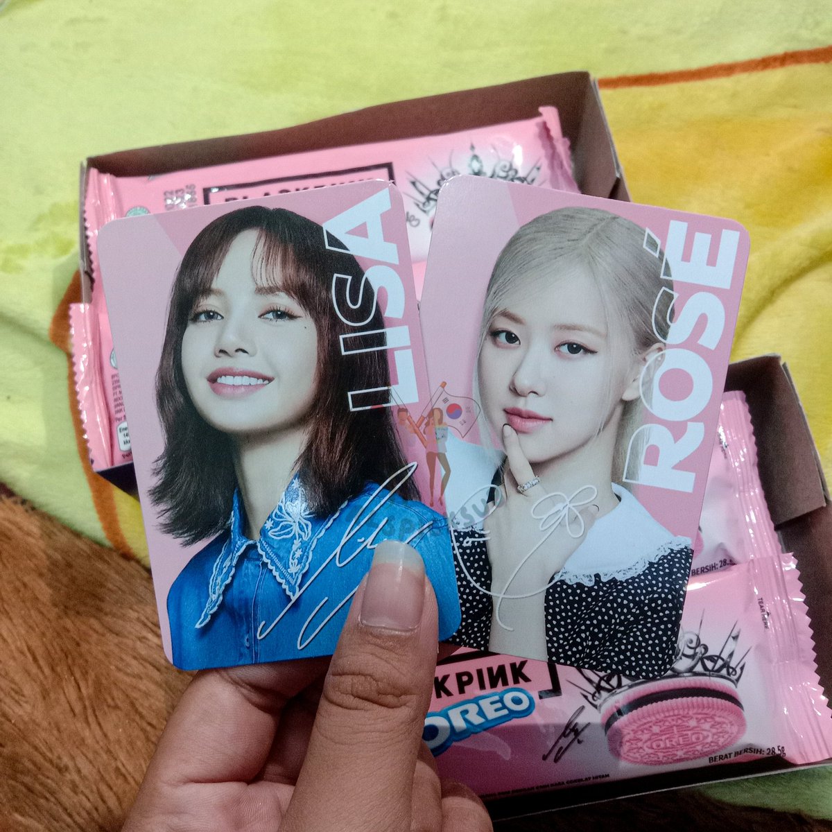 Akhirnya kedapetan juga blackpink x oreo 🤭