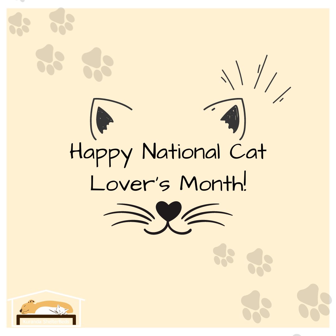 December is National Cat Lover's Month!

More than 3 million cats enter animal shelters in the US every year. This is the perfect time to contribute & show your love for the forgotten felines at St Sophia's.

#nationalcatloversmonth #animalwelfare #giveback #CatsOfTwitter