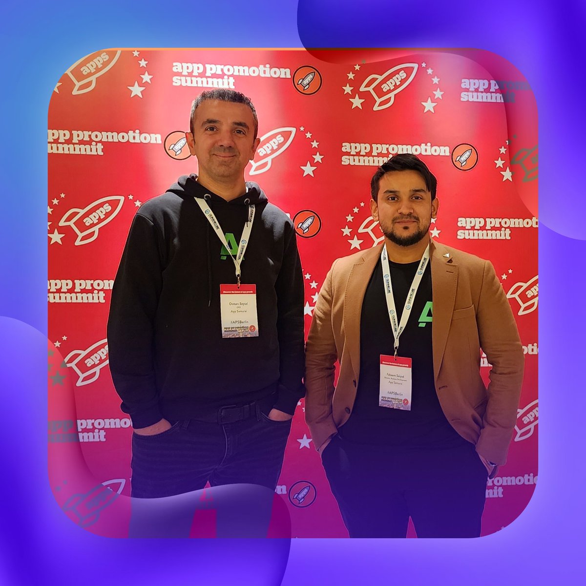 AppSamurai's tweet photo. We were at the App Promotion Summit’22 in Berlin🚀
If you didn't have a chance to reach us at the event, you can always connect with us from here: https://t.co/AraBxkGIiO
See you next time🥷🏼
#Onestopshop #useracquisition #mobilemarketing
#AppSamurai #appbooster https://t.co/v2ISjuaJVM