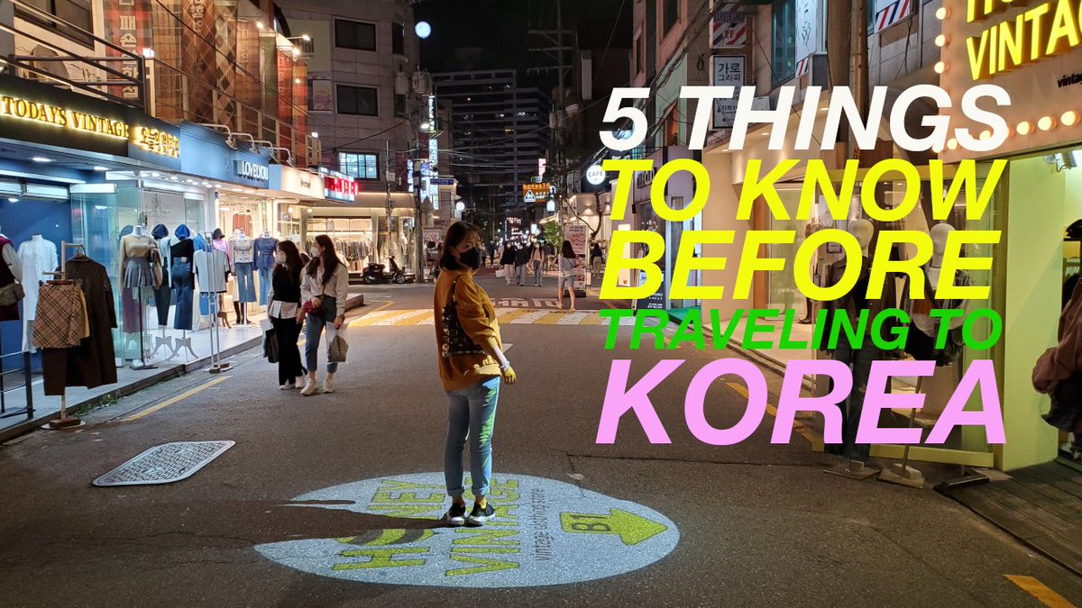 Happy Friday everyone! 😎 Yajing and I have a brand new video up on our channel to share with you from Korea. Join us as we discuss 5 things to know before traveling to Korea. We hope you enjoy! 🤓
youtu.be/MYguqkAnSTM

#Seoul #Korea #travel #top5 #newvideo #vlog