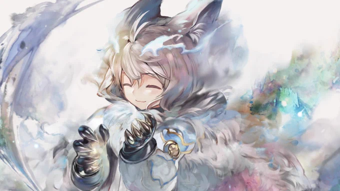 わぁーー1番欲しかったフェンリルちゃん来たー⸜(* ॑  ॑* )⸝かわよ!かわよ!かわよ!( "'༥`"  ) 
