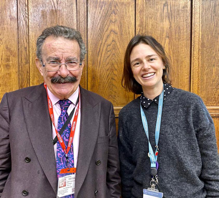 QCL_STEM's tweet image. Thank you to Lord Winston for taking the time to talk to our pupils on Thursday about his life and scientific research. We are really grateful and enjoyed it immensely!