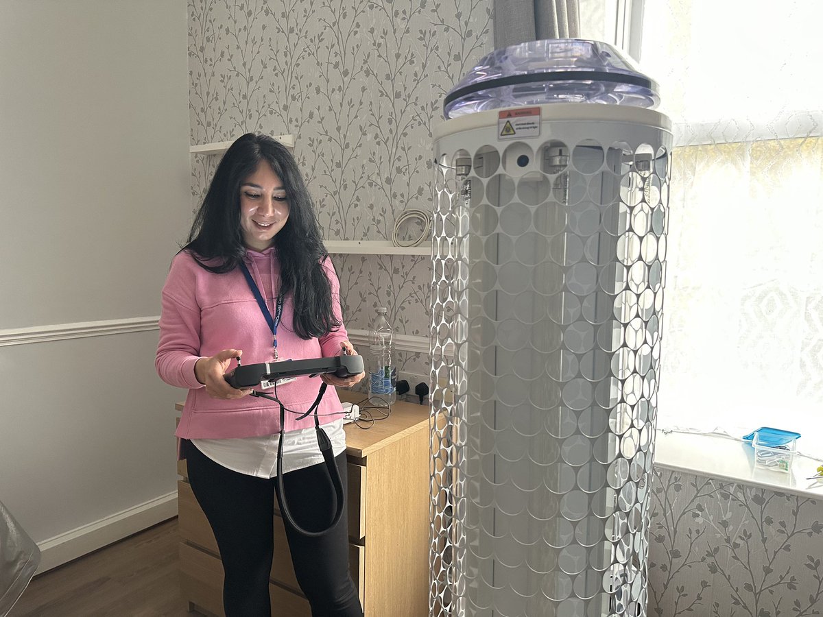 AveenNajm's tweet image. We’re so glad to have received @FjdRobot Disinfection Robot 
mapping and training for enhancing the workspace for staff at Duffryn Ffrwd Manor✨. @eurekarobot     
 #DisinfectionRobot  #Robotics #cardiff