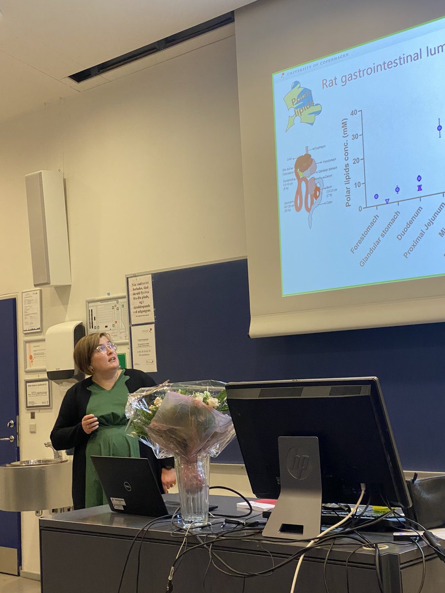 Mette Klitgaard defending her PhD thesis - a great moment for a supervisor 👍😁