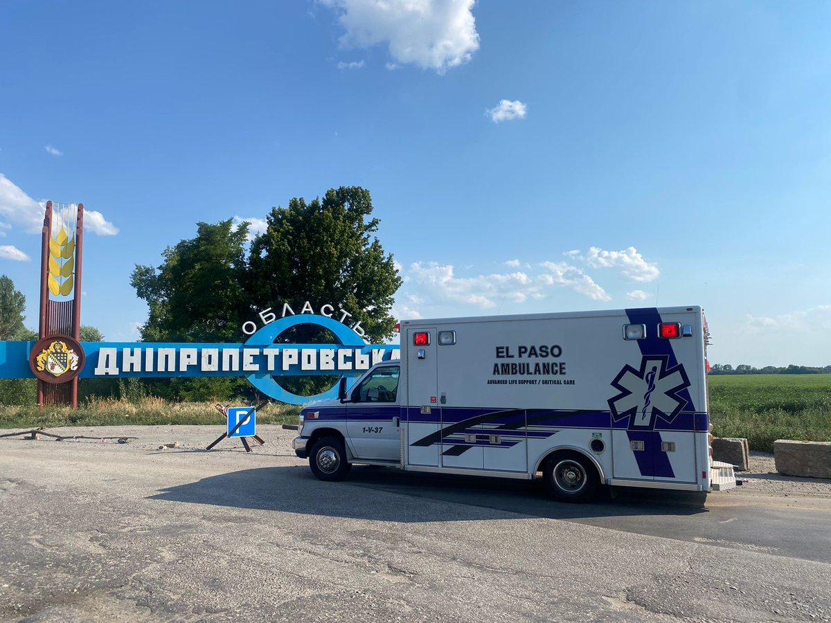 US Ambulances for Ukraine NFP tweet media