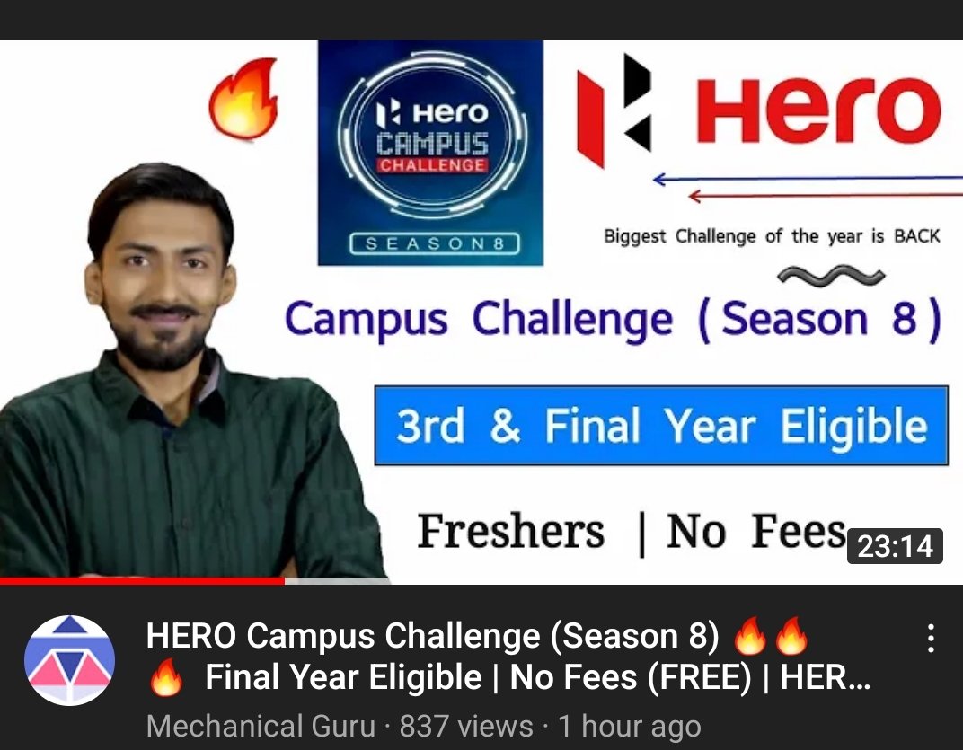 mechanical_guru's tweet photo. https://t.co/VpSQBEHbFx

#RELEASE_RRB_SSE_JE_2022  #Recruitment #vacancy #agelimit #jumla_mission_mode #Tilaklagake #mechanicalguru

Khub badiya career rhega appka agar appka yha selection as fresher ho jaata toh .. plz like and retweet and help me https://t.co/c6SRhDbUbK