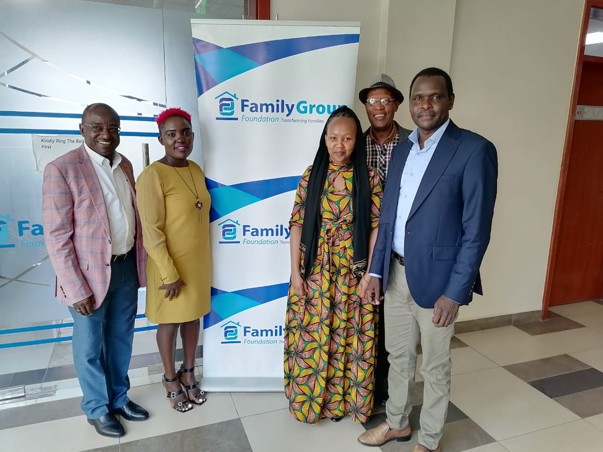 Today we had a meeting with with <a href="/FamilyBankCare/">Family Bank Kenya</a>  foundation at their Nairobi office. The objective of the meeting was to seek partnership for investments in water resources management in Western Kenya. 
shorturl.at/kmxNU