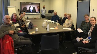 Thanks so much to our fantastic #ACHDS-PPIE-Group for another great session yesterday. In person for most of us over a coffee and cake! Great insights for ensuring we do the best research (1) ..‘be honest and upfront about the limitations of the data’...